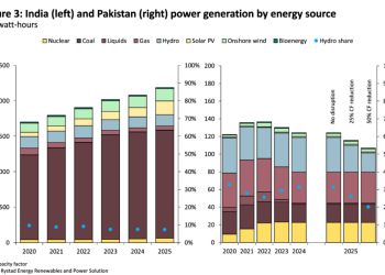 Geopolitical tensions jeopardise energy flows in India and Pakistan