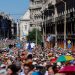 Big crowds gather in Hungarian capital to defy ban on Budapest Pride