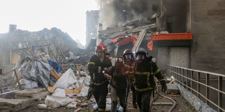 Kharkiv hit by ‘most powerful attack’ of entire war, mayor says, as Russia pounds Ukraine again