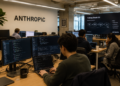 Anthropic engineers at office