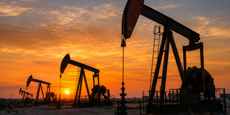 Sunset Oilfield Pumpjacks