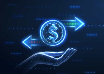 money goes up and down in balance